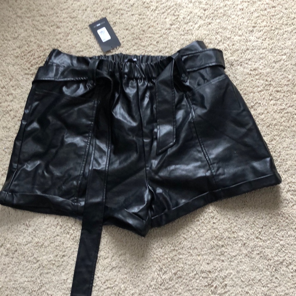 Women’s Leather Shorts